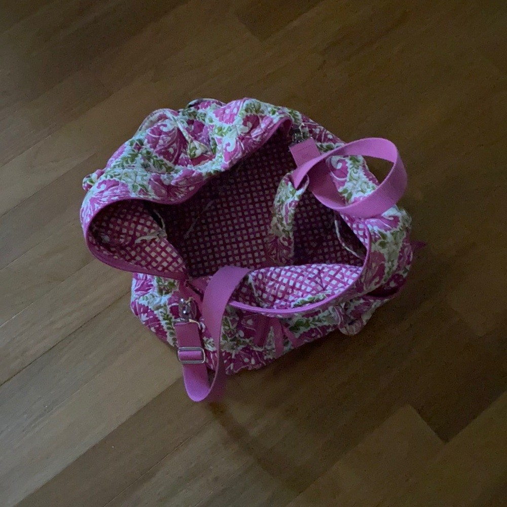 Vera Bradley duffel.